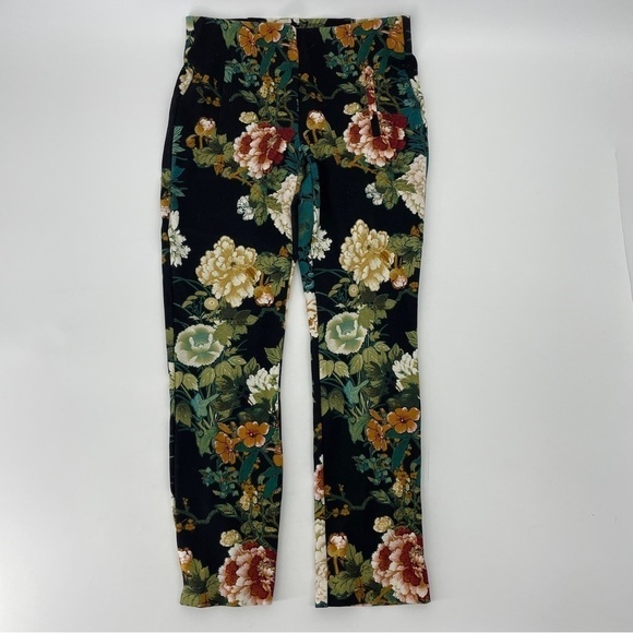 Chico's 0 Botanical Print Jeggings Small - Picture 1 of 5